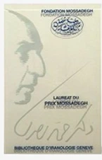 Livre sur Mohammad Mosaddeq